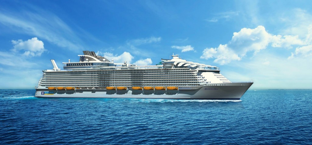 3D-render av Harmony of the Seas