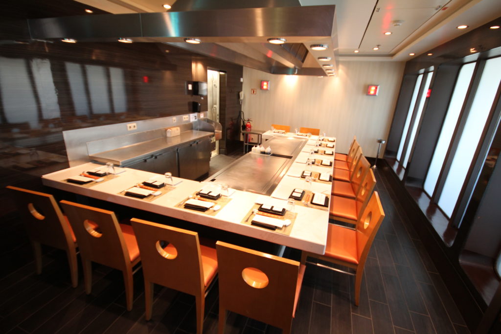 Norwegian Star - Teppanyaki - reservert for opptil 12 gjester